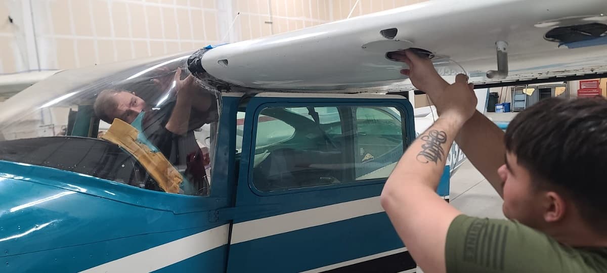 projectC182OatSensorInstallRunningWireAlt